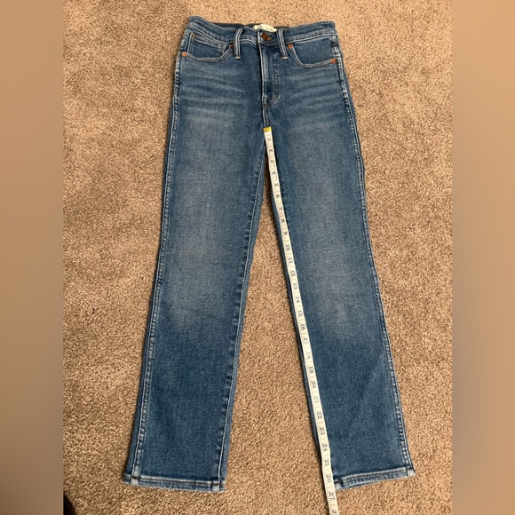 NWT Madewell Stovepipe Jeans 25 - Picture 9 of 9